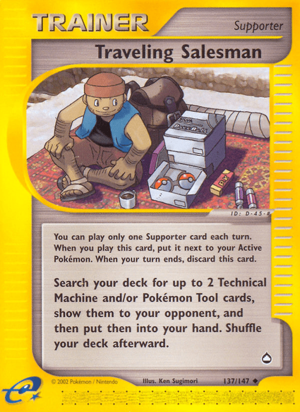 Traveling Salesman (137/147) [Aquapolis] Pokemon Single Pokémon  | Multizone: Comics And Games