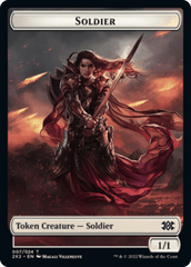 Faerie Rogue // Soldier Double-sided Token [Double Masters 2022 Tokens] MTG Single Magic: The Gathering  | Multizone: Comics And Games