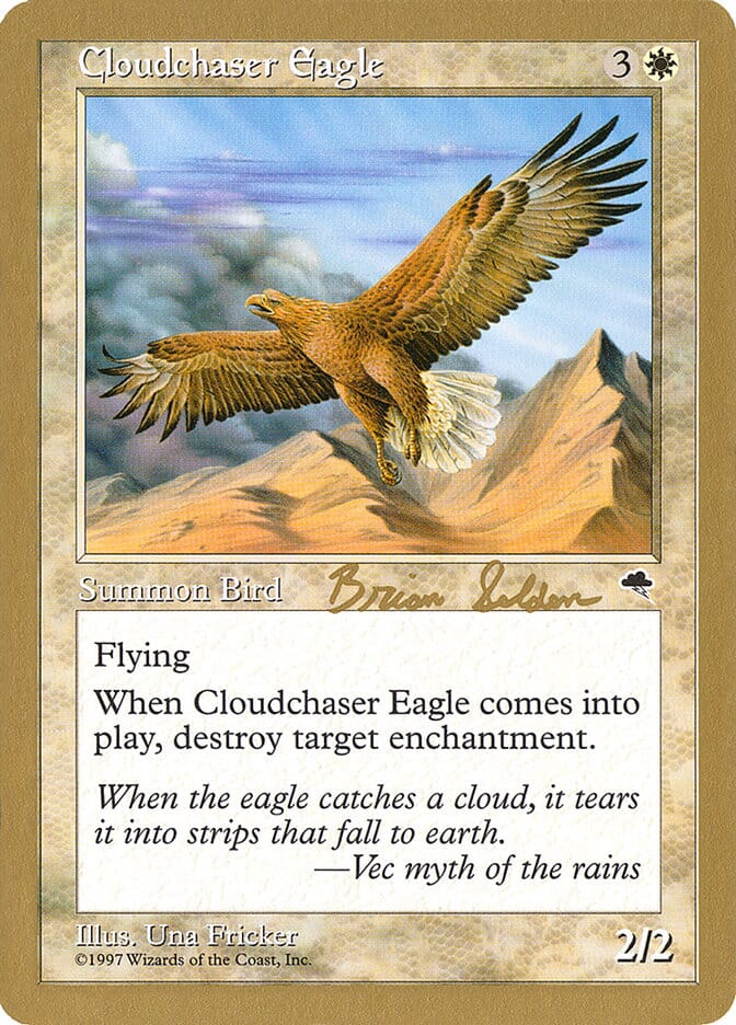 Cloudchaser Eagle (Brian Selden) [World Championship Decks 1998] MTG Single Magic: The Gathering  | Multizone: Comics And Games