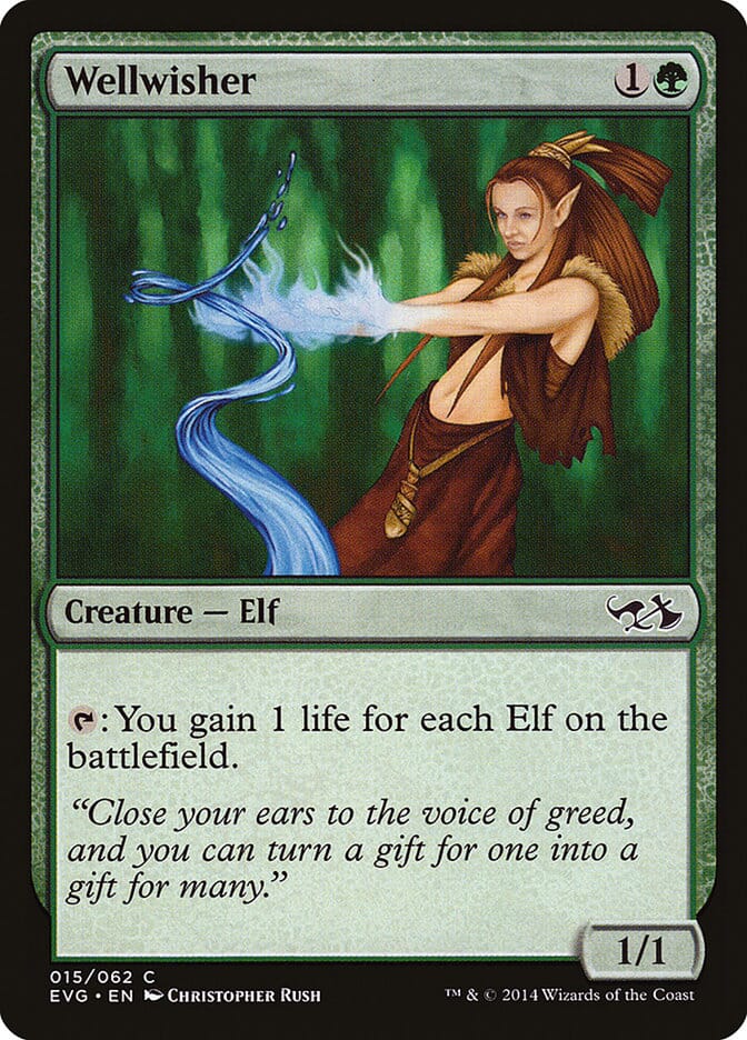 Wellwisher (Elves vs. Goblins) [Duel Decks Anthology] MTG Single Magic: The Gathering  | Multizone: Comics And Games