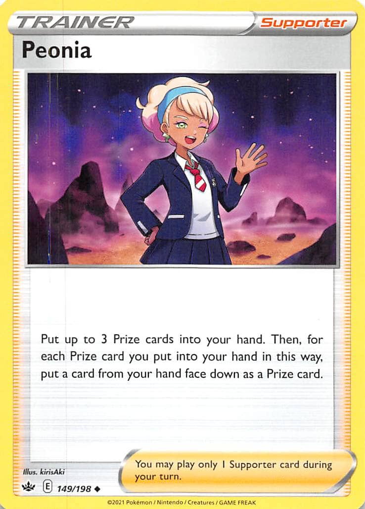 Peonia (149/198) [Sword & Shield: Chilling Reign] Pokemon Single Pokémon  | Multizone: Comics And Games