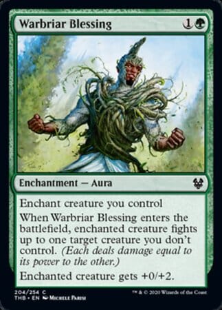 Warbriar Blessing [Theros Beyond Death] MTG Single Magic: The Gathering  | Multizone: Comics And Games