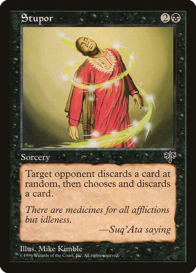 Stupor [Mirage] MTG Single Magic: The Gathering  | Multizone: Comics And Games