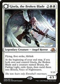 Gisela, the Broken Blade [Eldritch Moon Promos] MTG Single Magic: The Gathering  | Multizone: Comics And Games