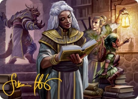 You Find the Villains' Lair Art Card (Gold-Stamped Signature) [Dungeons & Dragons: Adventures in the Forgotten Realms Art Series] MTG Single Magic: The Gathering  | Multizone: Comics And Games