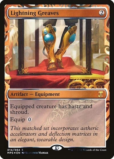 Lightning Greaves [Kaladesh Inventions] MTG Single Magic: The Gathering  | Multizone: Comics And Games