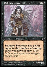 Dakmor Sorceress [Portal Second Age] MTG Single Magic: The Gathering  | Multizone: Comics And Games