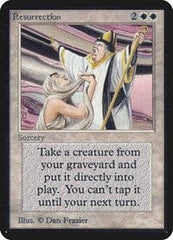 Resurrection [Limited Edition Alpha] MTG Single Magic: The Gathering  | Multizone: Comics And Games