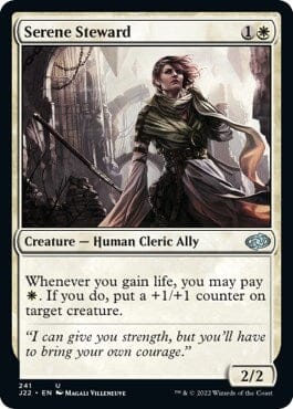 Serene Steward [Jumpstart 2022] MTG Single Magic: The Gathering  | Multizone: Comics And Games