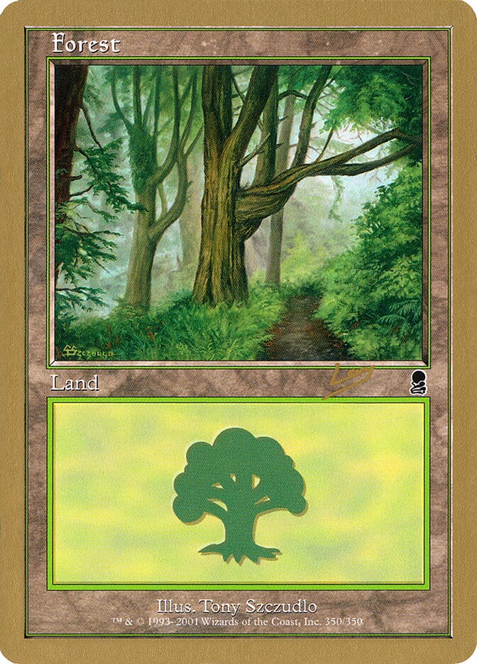 Forest (rl350) (Raphael Levy) [World Championship Decks 2002] MTG Single Magic: The Gathering  | Multizone: Comics And Games
