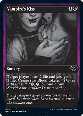 Vampire's Kiss [Innistrad: Double Feature] MTG Single Magic: The Gathering  | Multizone: Comics And Games