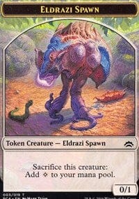 Eldrazi Spawn (003) // Eldrazi Double-sided Token [Planechase Anthology] MTG Single Magic: The Gathering  | Multizone: Comics And Games