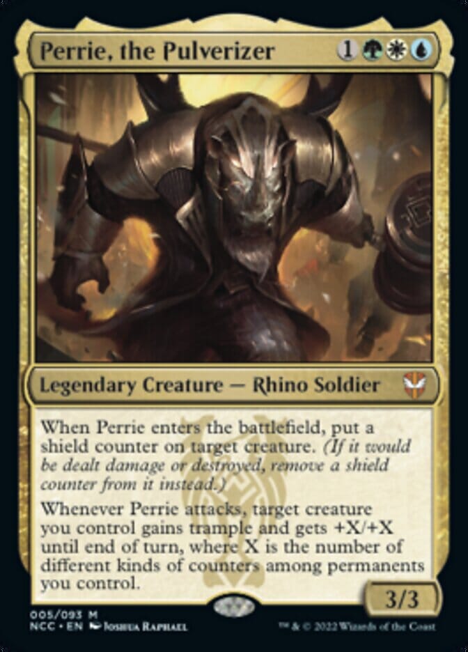 Perrie, the Pulverizer [Streets of New Capenna Commander] MTG Single Magic: The Gathering  | Multizone: Comics And Games