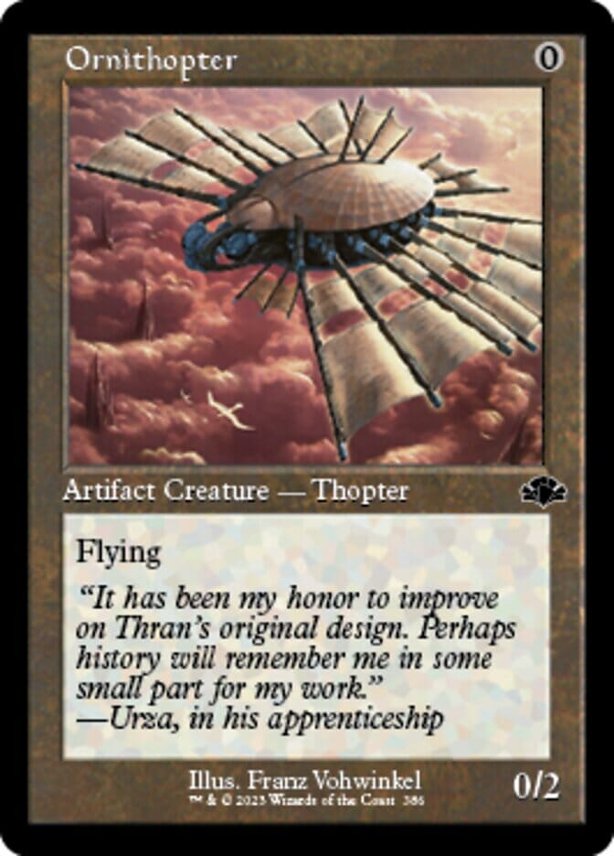 Ornithopter (Retro) [Dominaria Remastered] MTG Single Magic: The Gathering  | Multizone: Comics And Games