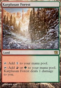 Karplusan Forest [Ninth Edition] MTG Single Magic: The Gathering  | Multizone: Comics And Games