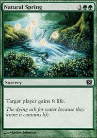 Natural Spring [Ninth Edition] MTG Single Magic: The Gathering  | Multizone: Comics And Games
