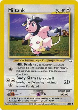 Miltank (41/111) [Neo Genesis Unlimited] Pokemon Single Pokémon  | Multizone: Comics And Games