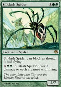 Silklash Spider [Ninth Edition] MTG Single Magic: The Gathering  | Multizone: Comics And Games
