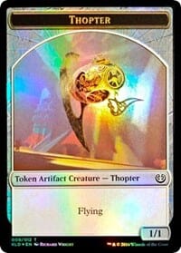 Thopter // Servo Double-sided Token [League Promos] MTG Single Magic: The Gathering  | Multizone: Comics And Games