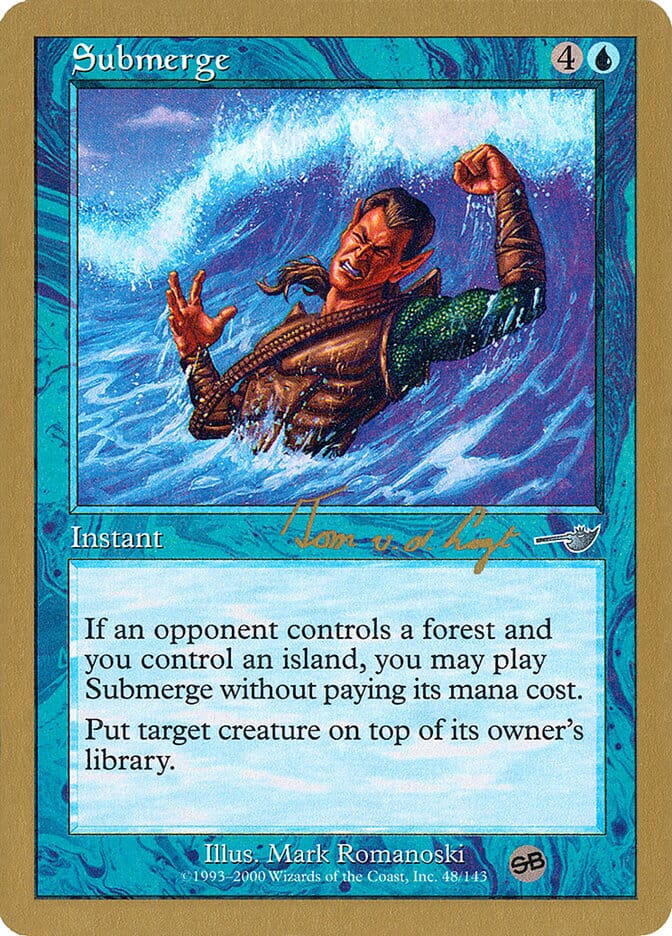 Submerge (Tom van de Logt) (SB) [World Championship Decks 2000] MTG Single Magic: The Gathering  | Multizone: Comics And Games