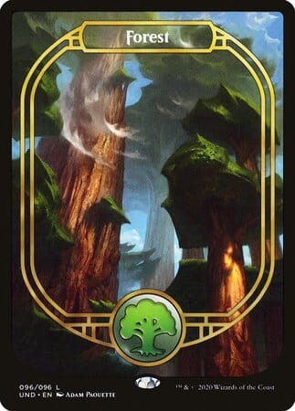 Forest (Full Art) [Unsanctioned] MTG Single Magic: The Gathering  | Multizone: Comics And Games