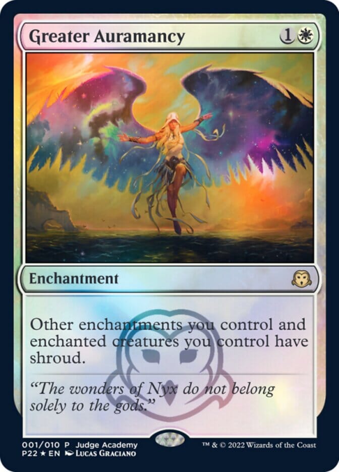 Greater Auramancy [Judge Gift Cards 2022] MTG Single Magic: The Gathering  | Multizone: Comics And Games