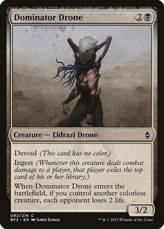 Dominator Drone [Battle for Zendikar] MTG Single Magic: The Gathering  | Multizone: Comics And Games