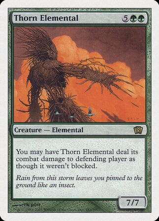 Thorn Elemental [Eighth Edition] MTG Single Magic: The Gathering  | Multizone: Comics And Games