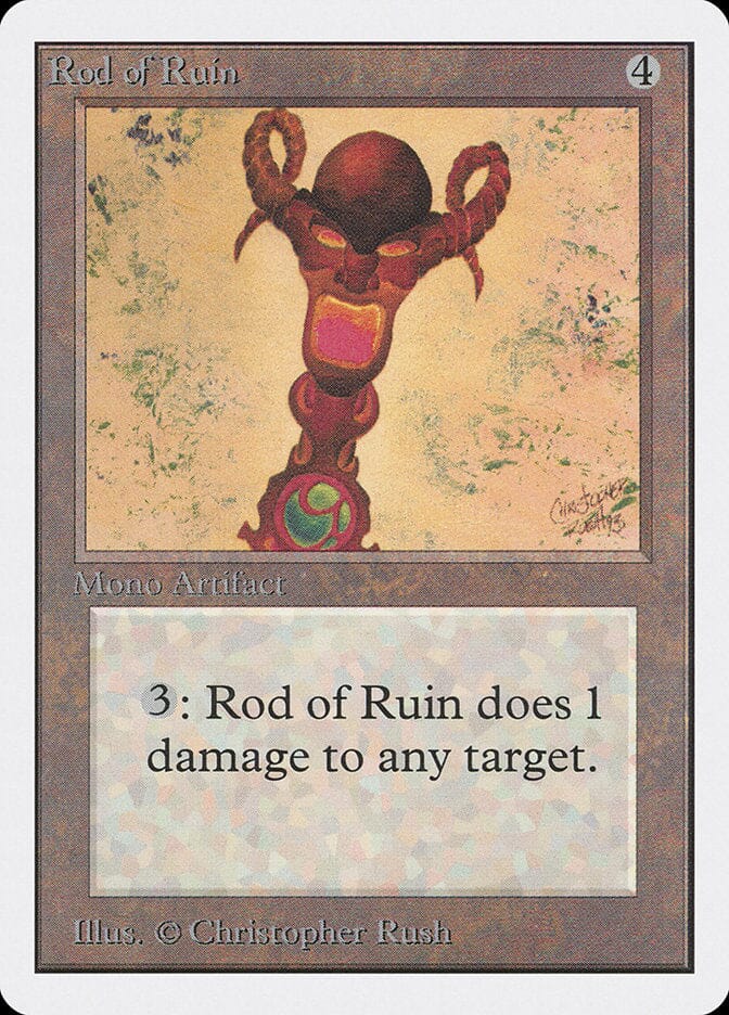 Rod of Ruin [Unlimited Edition] MTG Single Magic: The Gathering  | Multizone: Comics And Games