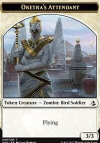 Oketra's Attendant // Beast Token [Amonkhet] MTG Single Magic: The Gathering  | Multizone: Comics And Games