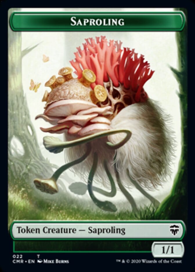 Illusion // Saproling Token [Commander Legends Tokens] MTG Single Magic: The Gathering  | Multizone: Comics And Games