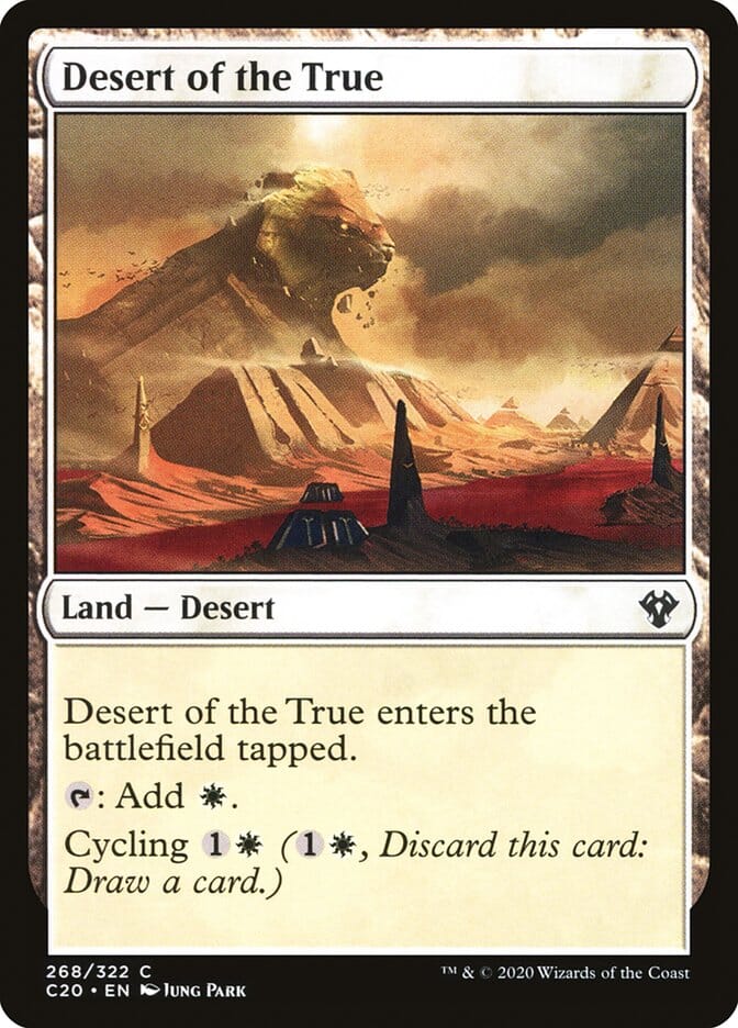 Desert of the True [Commander 2020] MTG Single Magic: The Gathering  | Multizone: Comics And Games