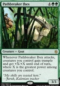 Pathbreaker Ibex [Commander Anthology] MTG Single Magic: The Gathering  | Multizone: Comics And Games