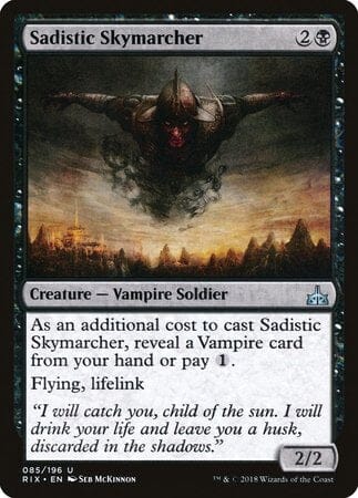 Sadistic Skymarcher [Rivals of Ixalan] MTG Single Magic: The Gathering  | Multizone: Comics And Games