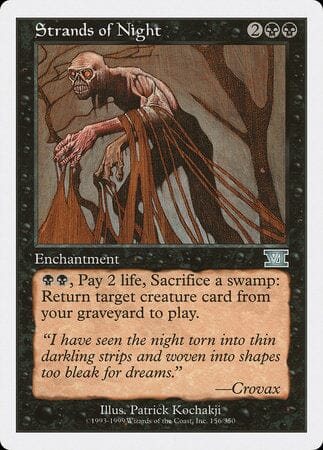 Strands of Night [Classic Sixth Edition] MTG Single Magic: The Gathering  | Multizone: Comics And Games