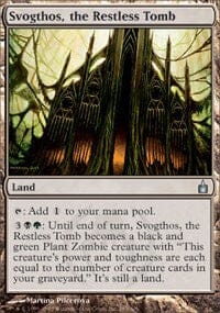 Svogthos, the Restless Tomb [Ravnica: City of Guilds] MTG Single Magic: The Gathering  | Multizone: Comics And Games