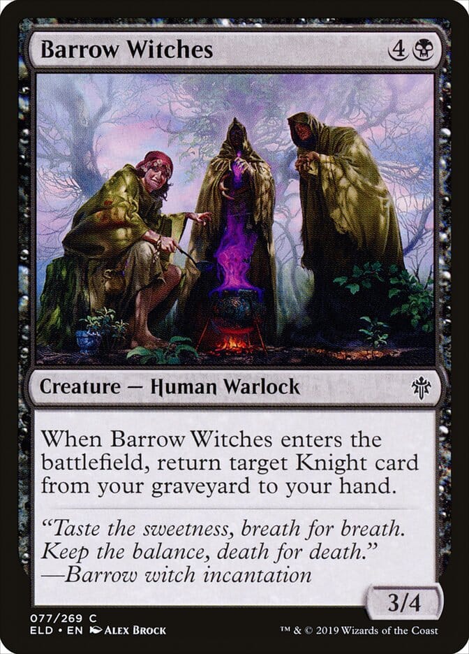 Barrow Witches [Throne of Eldraine] MTG Single Magic: The Gathering  | Multizone: Comics And Games