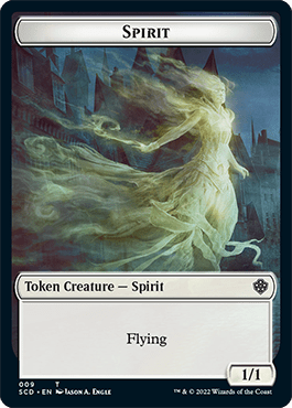 Bird // Spirit Double-Sided Token [Starter Commander Decks] MTG Single Magic: The Gathering  | Multizone: Comics And Games