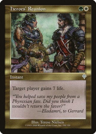 Heroes' Reunion [Invasion] MTG Single Magic: The Gathering  | Multizone: Comics And Games