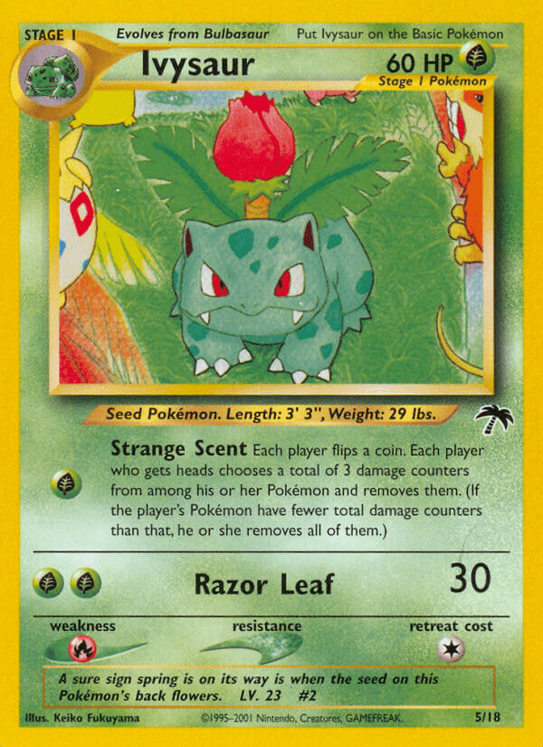Ivysaur (5/18) [Southern Islands] Pokemon Single Pokémon  | Multizone: Comics And Games