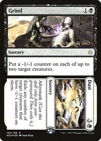 Grind // Dust [Hour of Devastation Promos] MTG Single Magic: The Gathering  | Multizone: Comics And Games