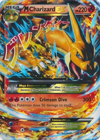 M Charizard EX (13/106) (Jumbo Card) [XY: Flashfire] Pokemon Single Pokémon  | Multizone: Comics And Games