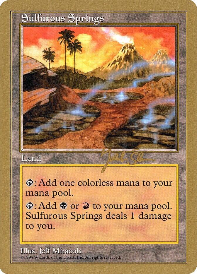Sulfurous Springs (Jakub Slemr) [World Championship Decks 1997] MTG Single Magic: The Gathering  | Multizone: Comics And Games