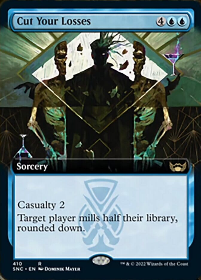 Cut Your Losses (Extended Art) [Streets of New Capenna] MTG Single Magic: The Gathering  | Multizone: Comics And Games