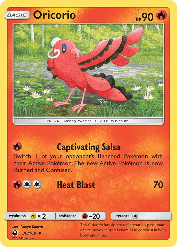 Oricorio (30/168) [Sun & Moon: Celestial Storm] Pokemon Single Pokémon  | Multizone: Comics And Games
