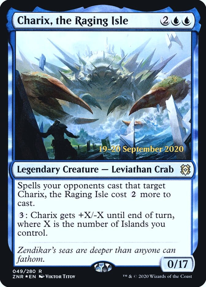 Charix, the Raging Isle [Zendikar Rising Prerelease Promos] MTG Single Magic: The Gathering  | Multizone: Comics And Games