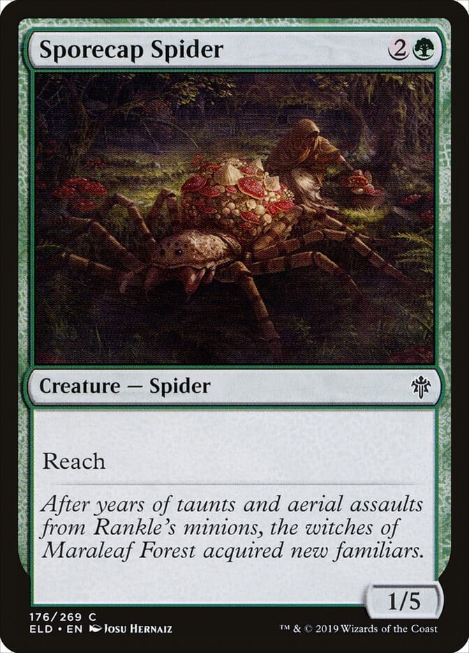 Sporecap Spider [Throne of Eldraine] MTG Single Magic: The Gathering  | Multizone: Comics And Games