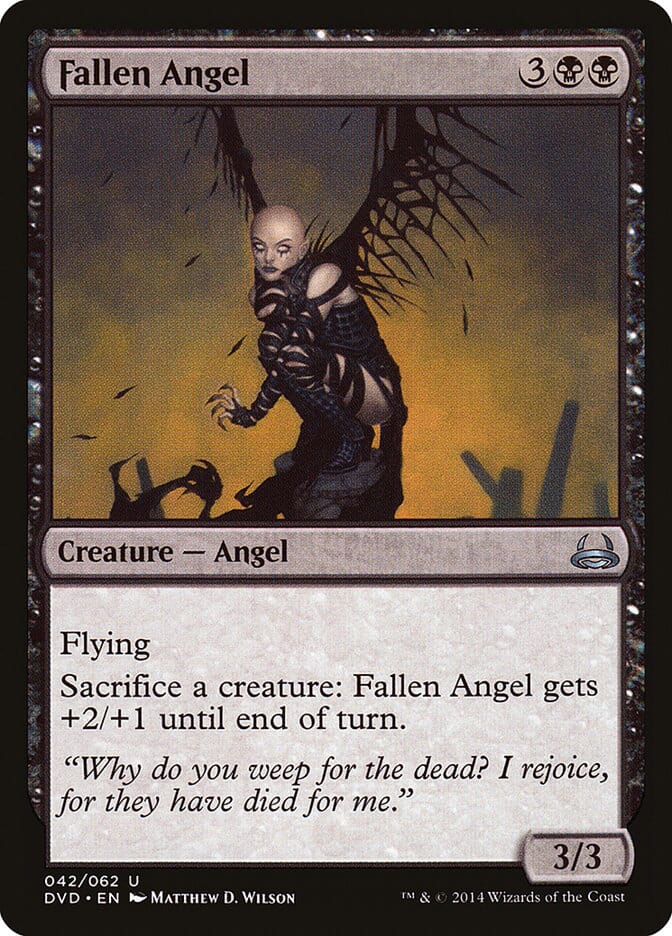 Fallen Angel (Divine vs. Demonic) [Duel Decks Anthology] MTG Single Magic: The Gathering  | Multizone: Comics And Games