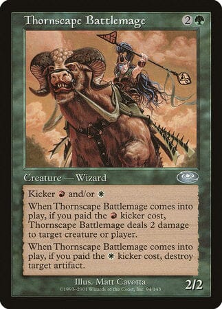 Thornscape Battlemage [Planeshift] MTG Single Magic: The Gathering  | Multizone: Comics And Games