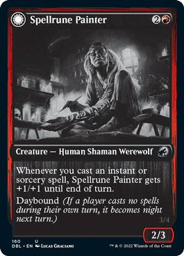 Spellrune Painter // Spellrune Howler [Innistrad: Double Feature] MTG Single Magic: The Gathering  | Multizone: Comics And Games